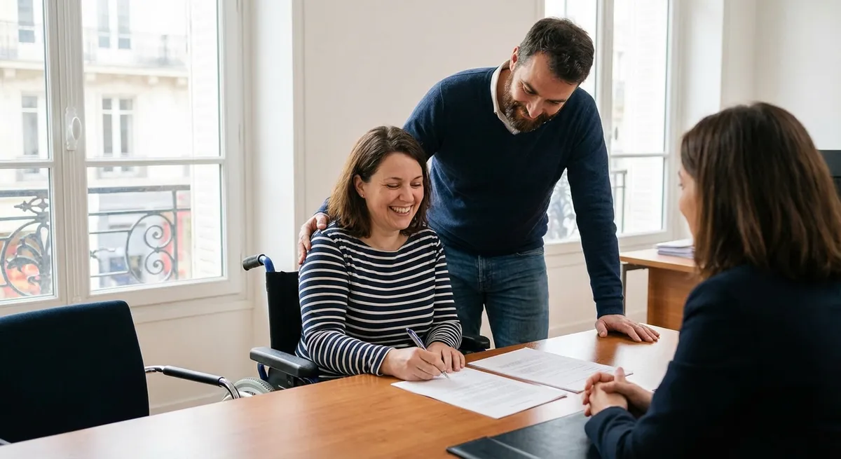 Témoignage d'une emprunteuse atteinte de sclérose en plaques
